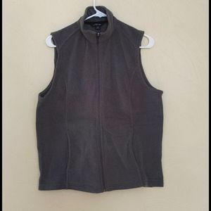 Gray Fleece Vest